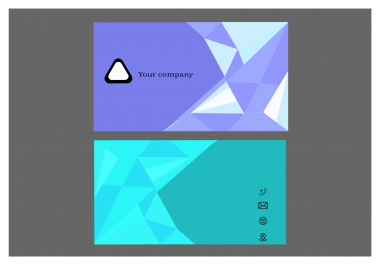 I will design your business card and business logo professionally