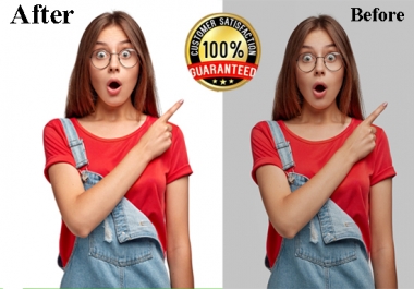 I will do Photos Retouching,  Editing and Background Removal Images Professionally.