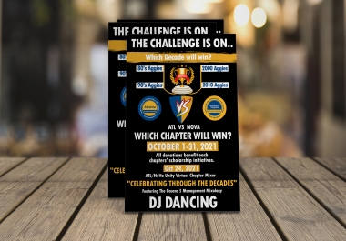 I will design the best flyer,  poster,  brochure and sell sheets