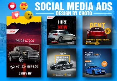 I will design creative social media posts for your Insta and Facebook