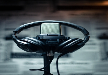 Professional voice over service Guaranteed Satisfaction 5 per 100 words