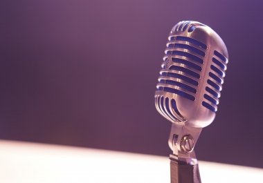 Voice Over Expert in English and Creole