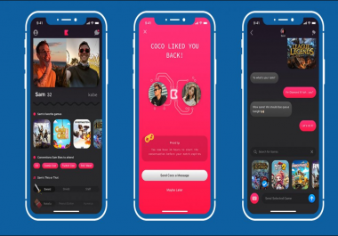 i will develop social media app,  dating app,  video chat app,  mobile app development