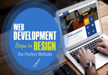 I will build modren website and E-commerce Store