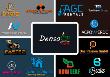 I will design modern minimalist logo designs