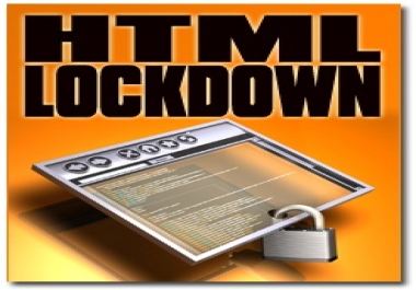 HTML codes for protecting website