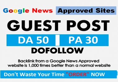 I will provide a guest post on general blog