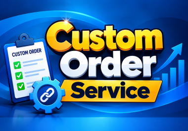 Custom Order Service All Type Backlink DA DR PA CF TF