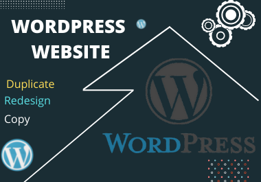 I Will Copy,  Redesign or Duplicate Wordpress Website landing page or Blog For You