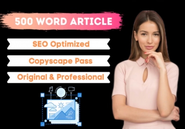 Get 2 Article 500 Words,  Copyscape Passed 2021