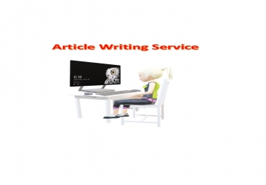 Writing articles about different categories