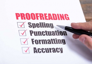 I will thoroughly proofread and edit up to 100k words in 24 HOURS