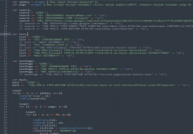 I will create simple or advanced iMacros script for you