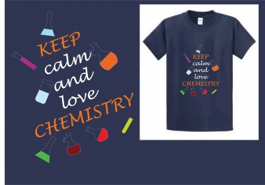 I will create typography and vintage t shirts with small illustration