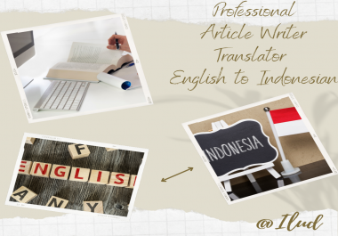 I will write a quality article of 400-500 words