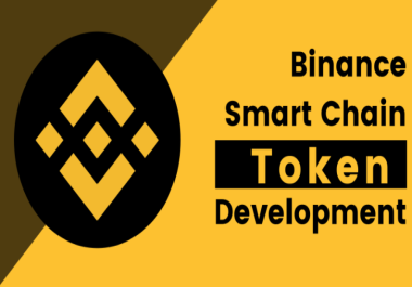 I will create bep20 token on bsc,  ethereum,  trc20,  erc20 token