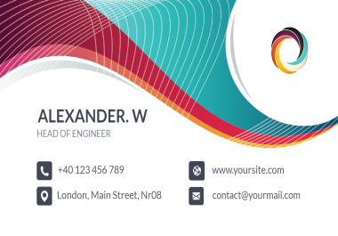 I will design luxury business cards.