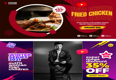I will do creative eye catching thumbnail designs