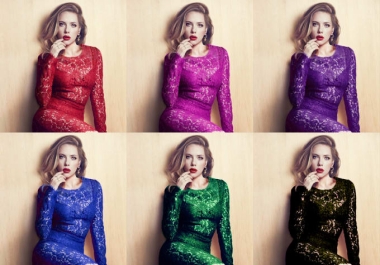 I will do colour change and correction of anything in a photo