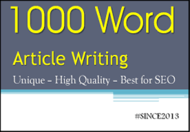 1000 words HIGH QUALITY in any language