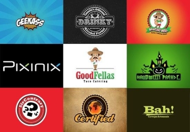 I will design 3 CREATIVE logo today