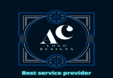 I design a customized logo,  redesign existing,  or update with many samples according to customer