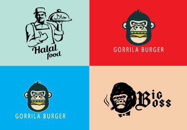 I will do 3 modern minimalist business logo design for your brand