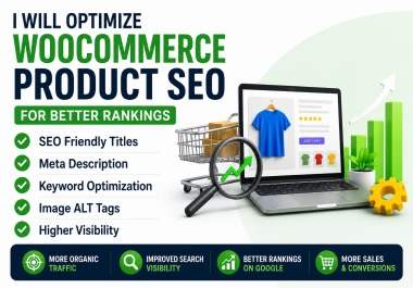 I will optimize WooCommerce product SEO for better rankings