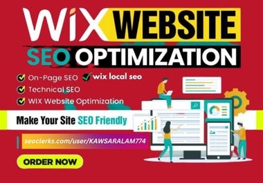 WIX google TOP #1 ranking on page SEO services