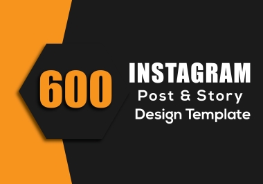 I will design post and story for whole month
