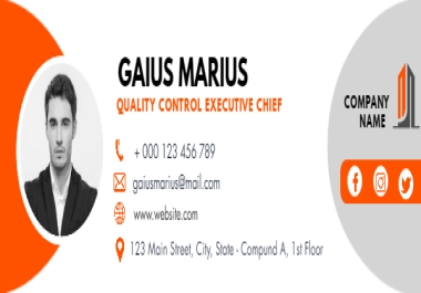 I will design unique And Beautiful Unclickable Email Signature In JPEG Format