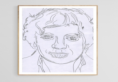I will draw you a portrait Drawing