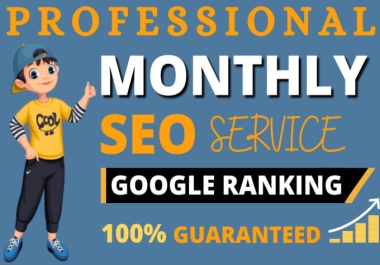 Monthly SEO Service With White Hat SEO Backlinks