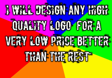 I will design any professional logo for you 100 your liking and price