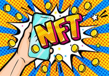 I will do unique nft art collection with 100,  1k,  10k nfts,  Nft multiplayer game