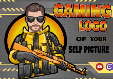 I will design attractive gaming,  esport,  youtube,  or twitch logo or mascot of your image