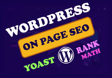 I will fix wordpress on page SEO for 1st ranking