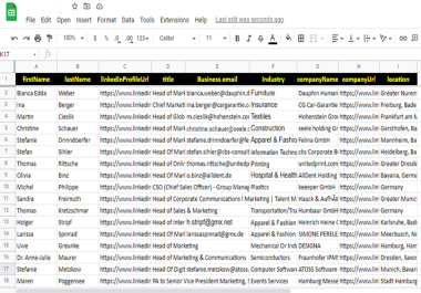 I will do your Virtual assistant,  b2b lead generation