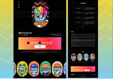 i will build nft minting website.