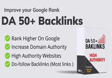 I will do Boost your Google #1 ranking with 60 Pr-9 High DA PA SEO High Authority Profile Backlinks.