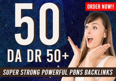 Super Strong Powerful 50 DA/DR 50+ PBN Backlinks For Casino iGaming