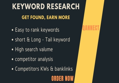 I will do profitable SEO keyword research