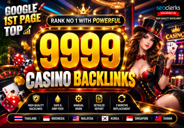 9999 Casino Gambling Poker Slot Betting SEO Backlinks...