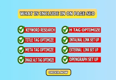 wordpress on page seo optimization using rankmath with 80 plus score