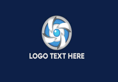 i will design 3d metallic turbine logo