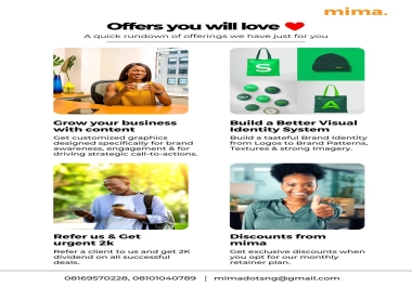 Get your designs done now at a very affordable price