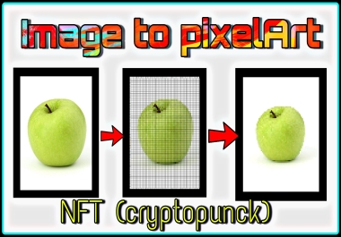 I will transform your Image to pixelArt