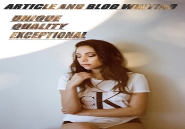 Exceptional 1000 Words Blog Content Writing