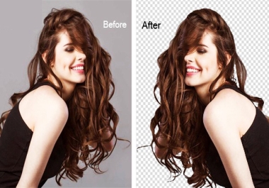 I remove the background of the photo in less than 30 minutes