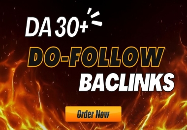 High DA Top quality 40 Do-Follow Backlinks for ranking top in Google